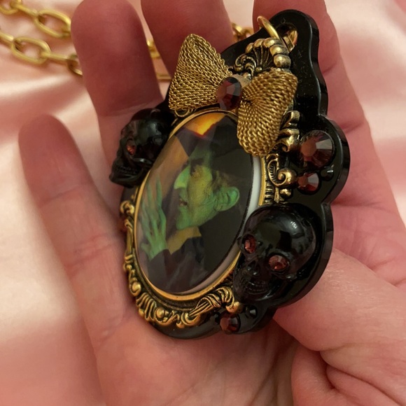 Vintage Tarina Tarantino wicked witch wizard of oz necklace RARE retired Ltd Ed - Picture 9 of 10